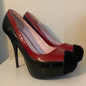 Platform heels, sz 11